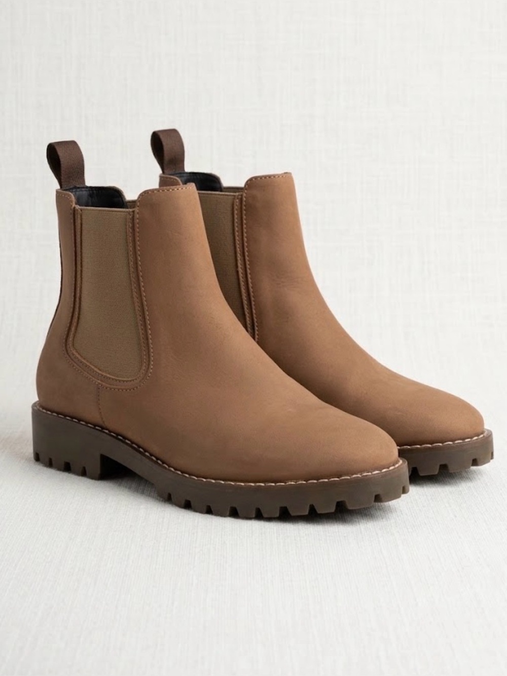 THURSDAY BOOT CO Legend Pebble Brown Leather Chelsea Boots Size 8.5